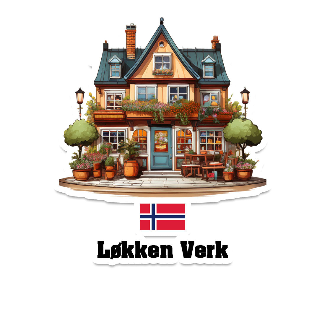 Løkken Verk Fridge Magnet