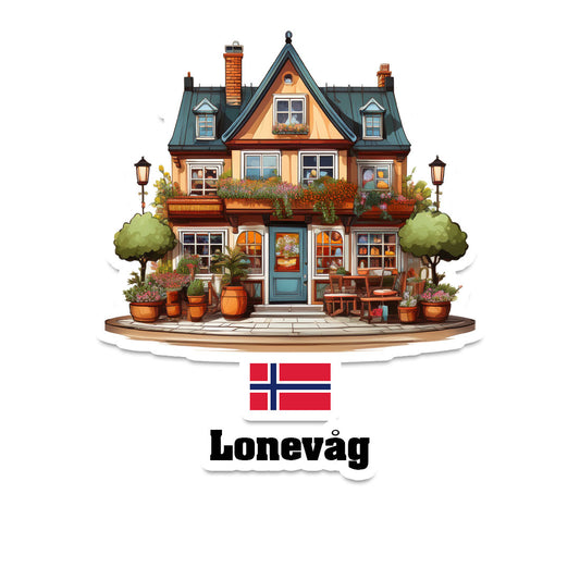 Lonevåg Fridge Magnet
