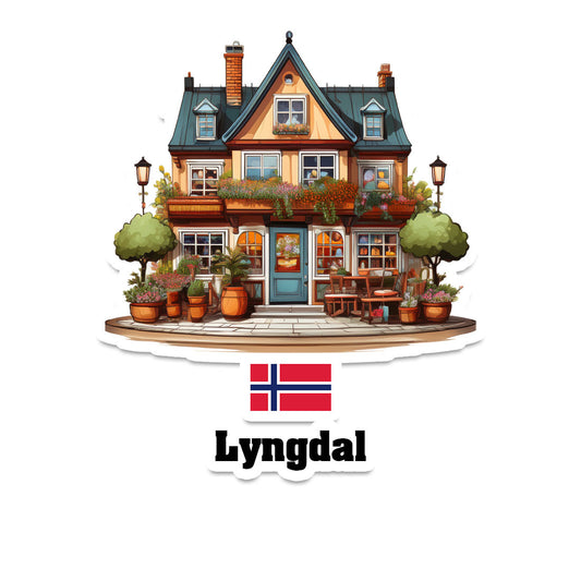 Lyngdal Fridge Magnet