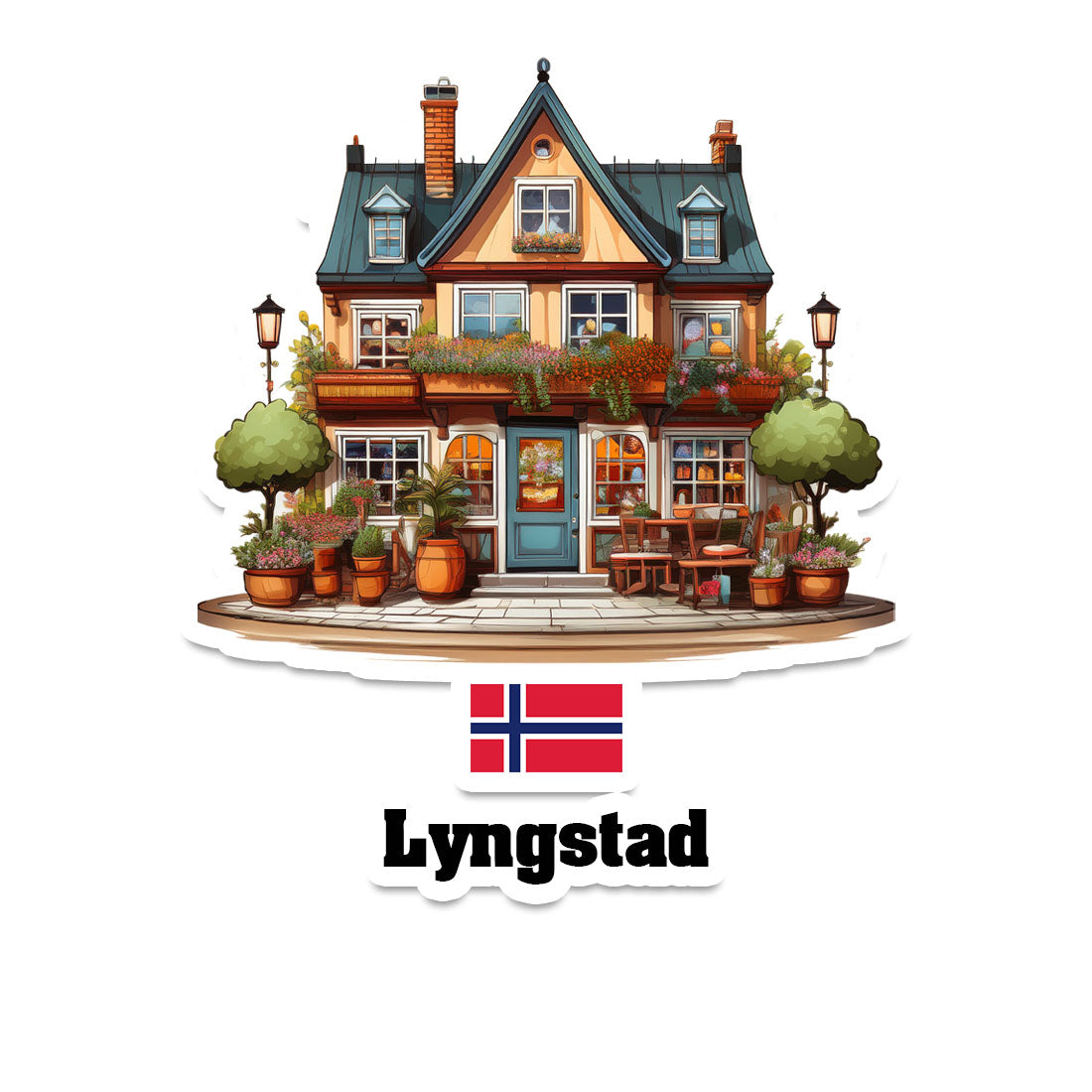 Lyngstad Fridge Magnet