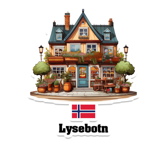 Lysebotn Fridge Magnet