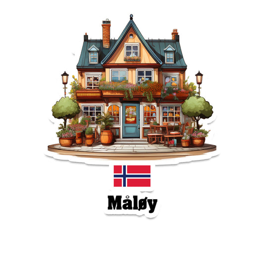 Måløy Fridge Magnet