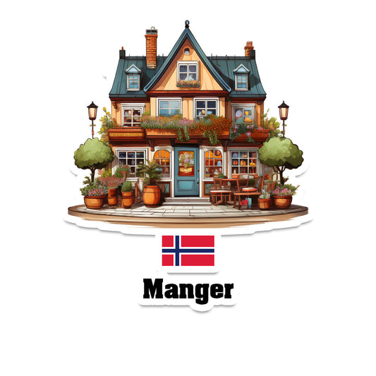 Manger Fridge Magnet