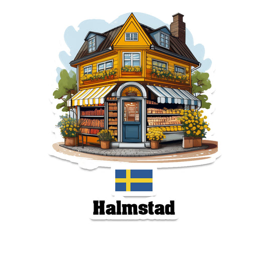 Halmstad Fridge Magnet