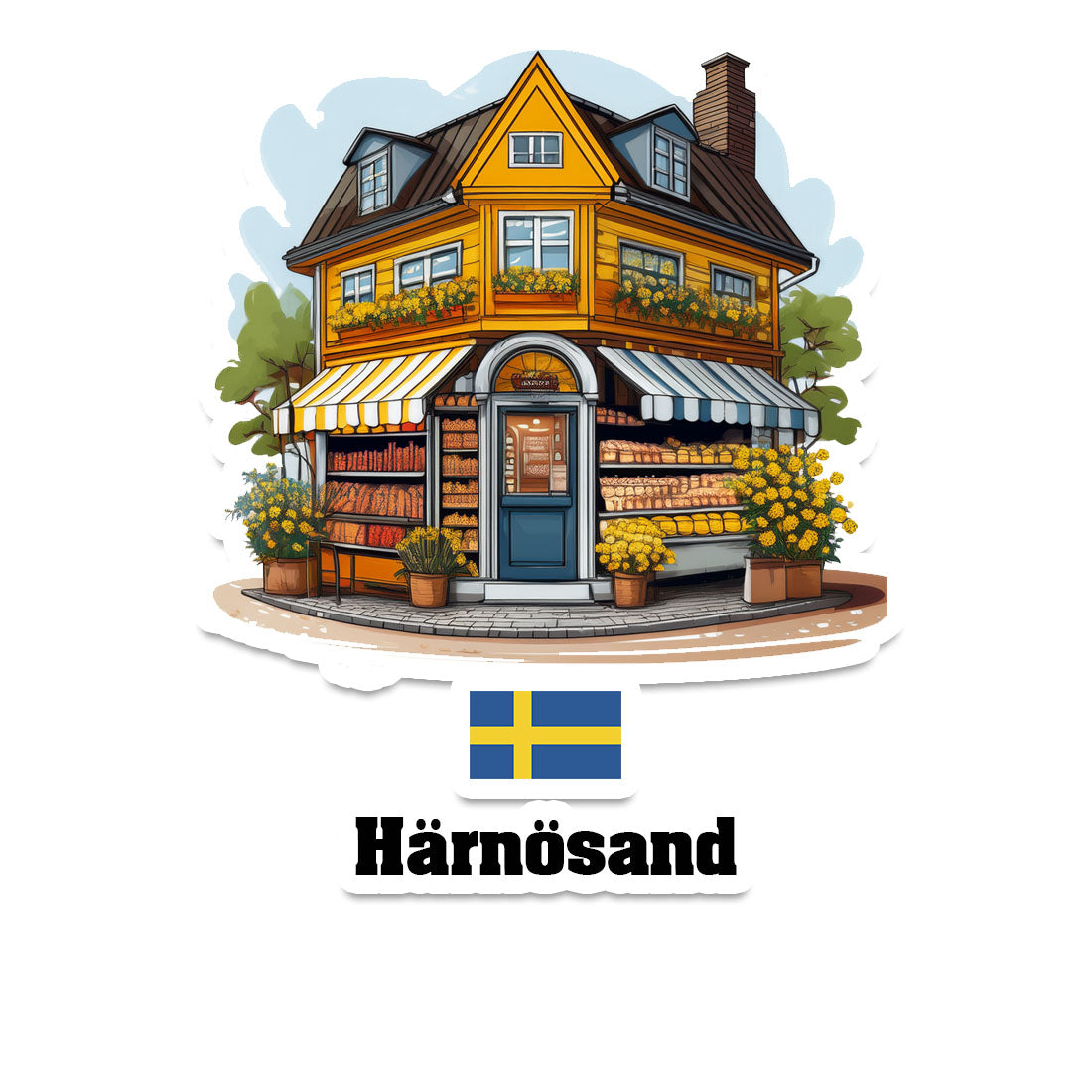 Härnösand Fridge Magnet
