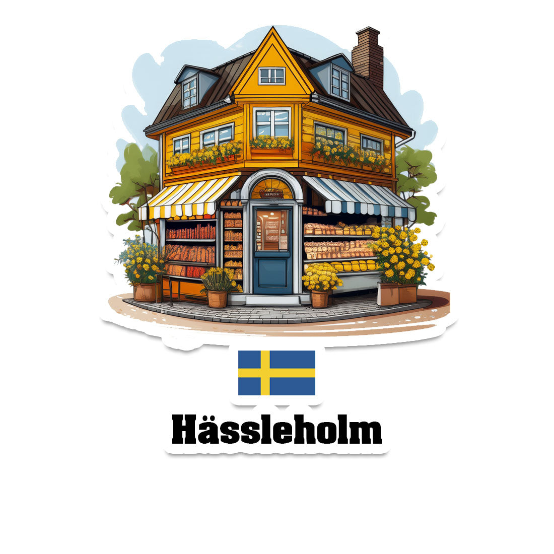 Hässleholm Fridge Magnet