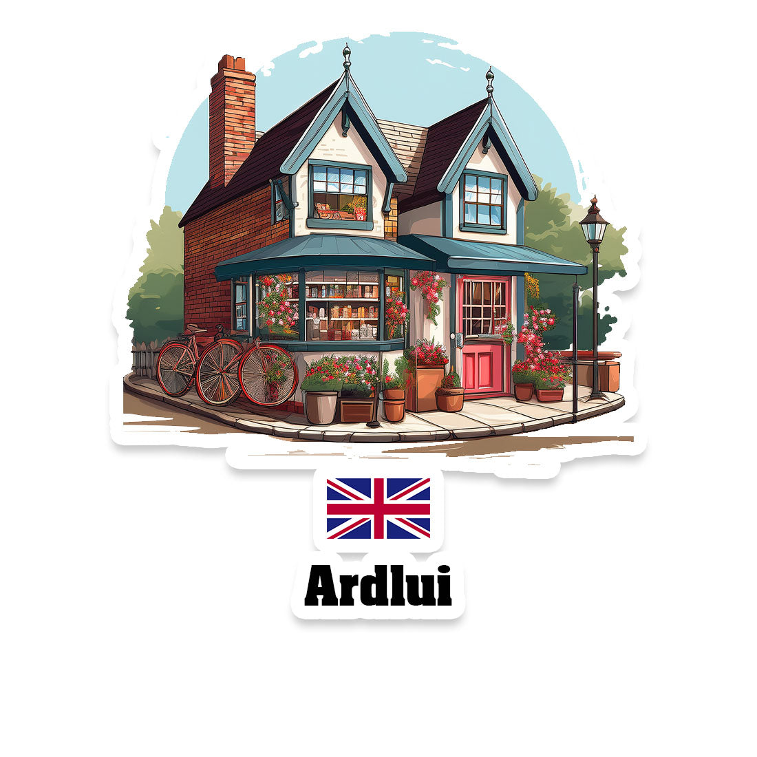 Ardlui Fridge Magnet