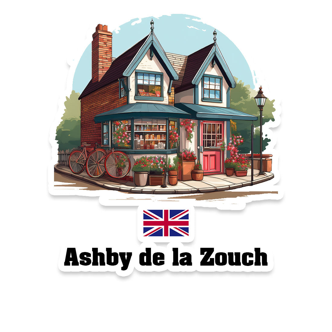 Ashby de la Zouch Fridge Magnet
