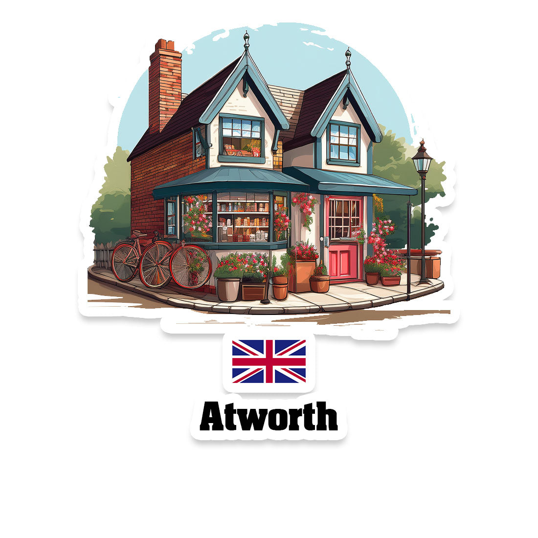 Atworth Fridge Magnet