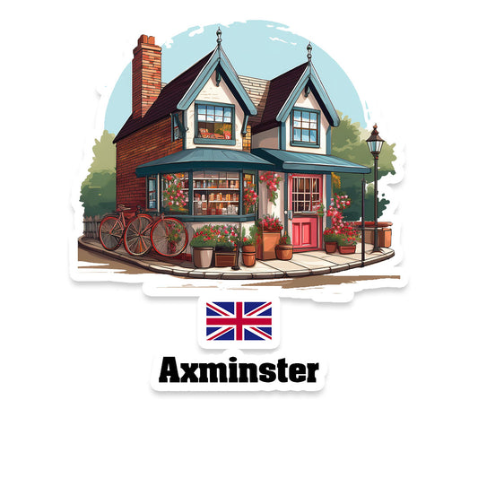 Axminster Fridge Magnet