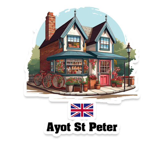 Ayot St Peter Fridge Magnet