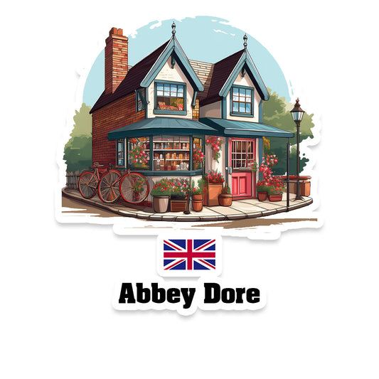 Abbey Dore Fridge Magnet