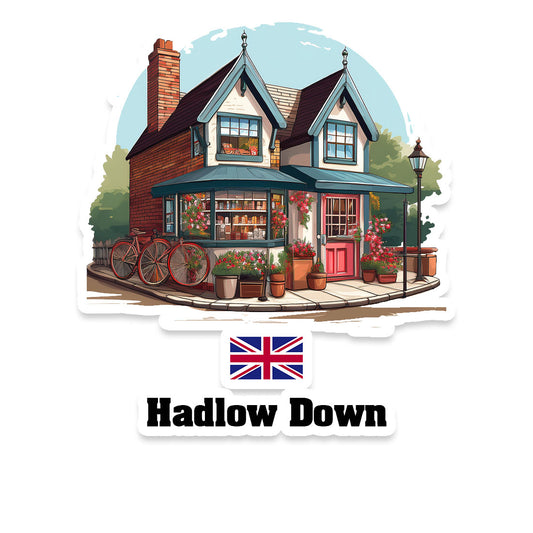 Hadlow Down Fridge Magnet
