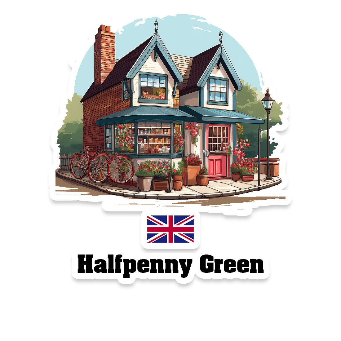 Halfpenny Green Fridge Magnet