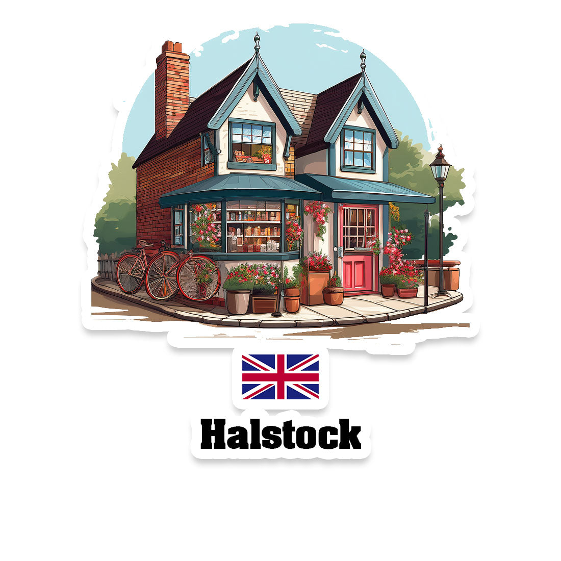 Halstock Fridge Magnet