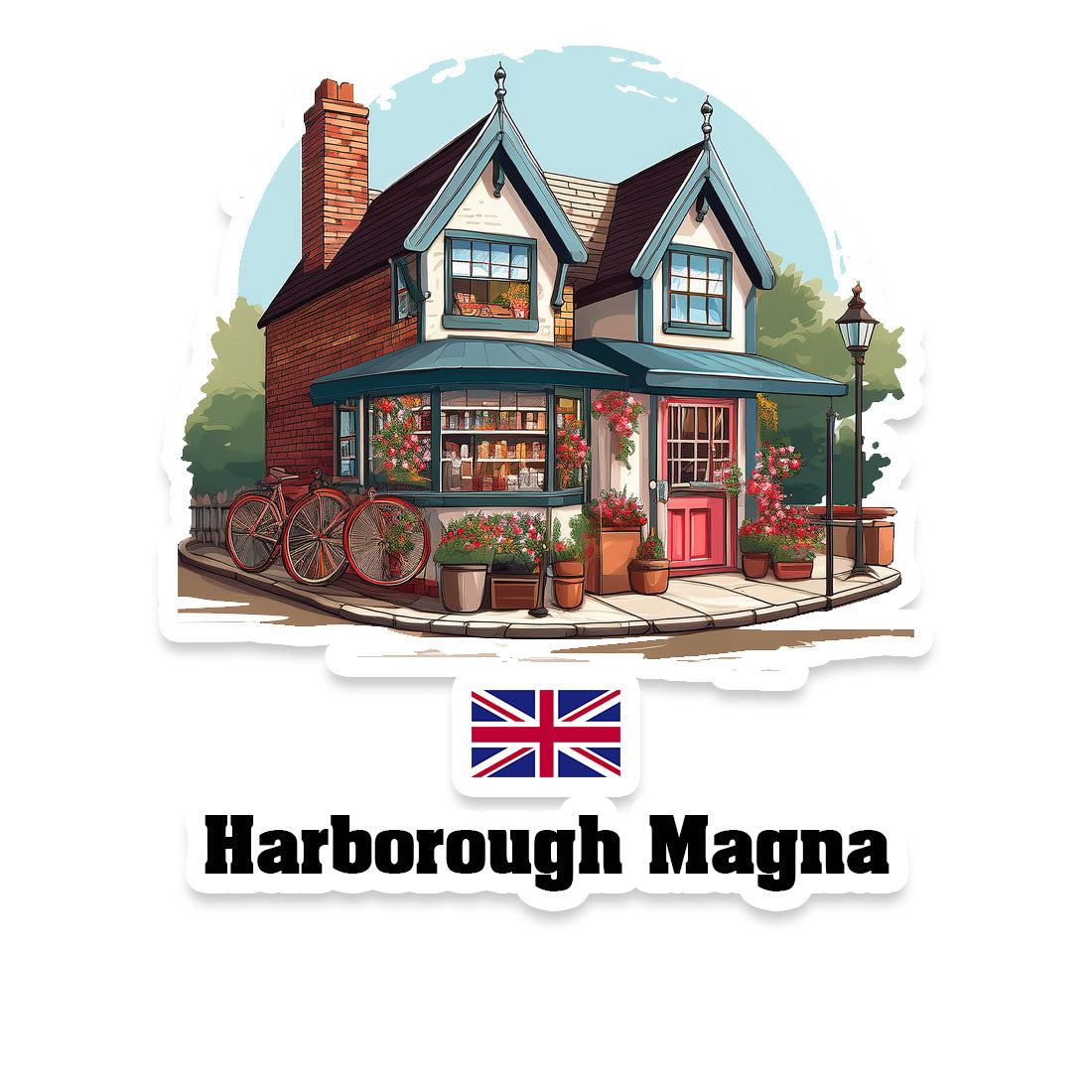 Harborough Magna Fridge Magnet