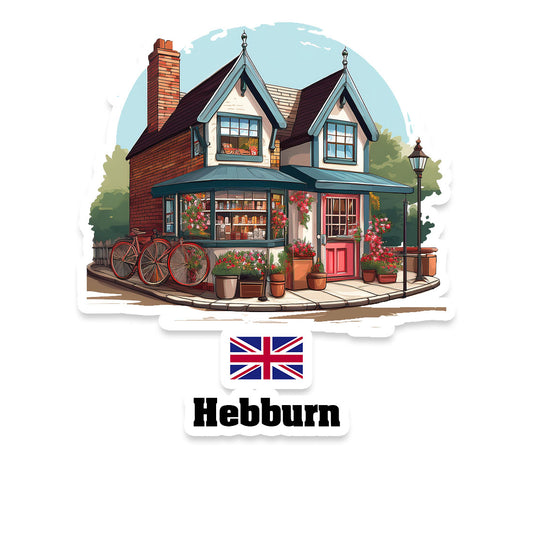 Hebburn Fridge Magnet