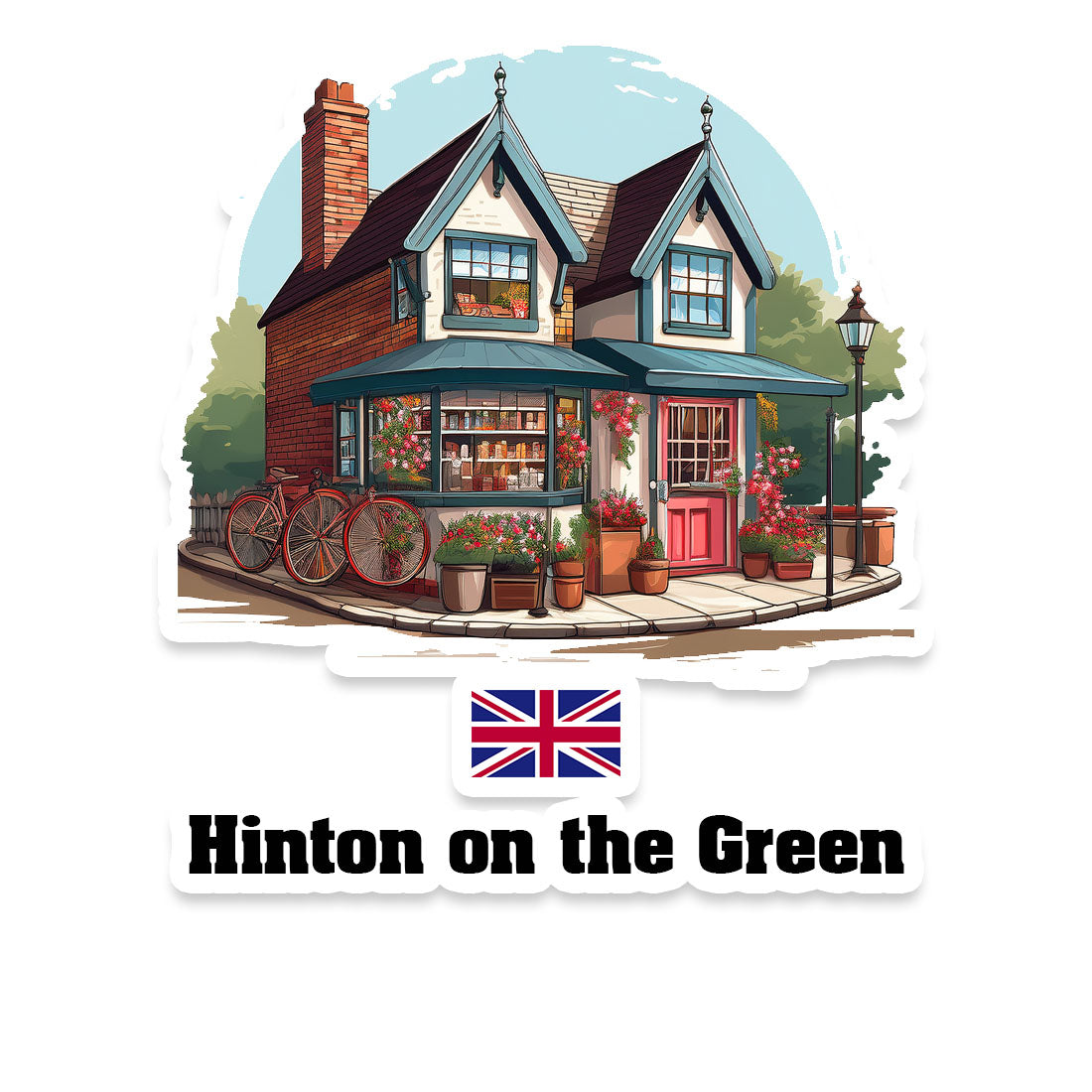Hinton on the Green Fridge Magnet