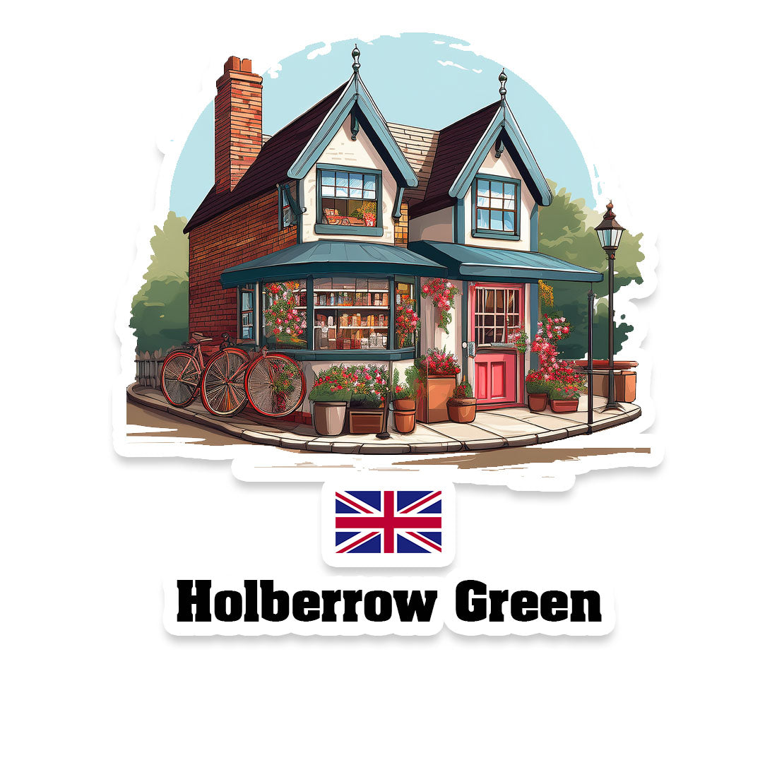 Holberrow Green Fridge Magnet