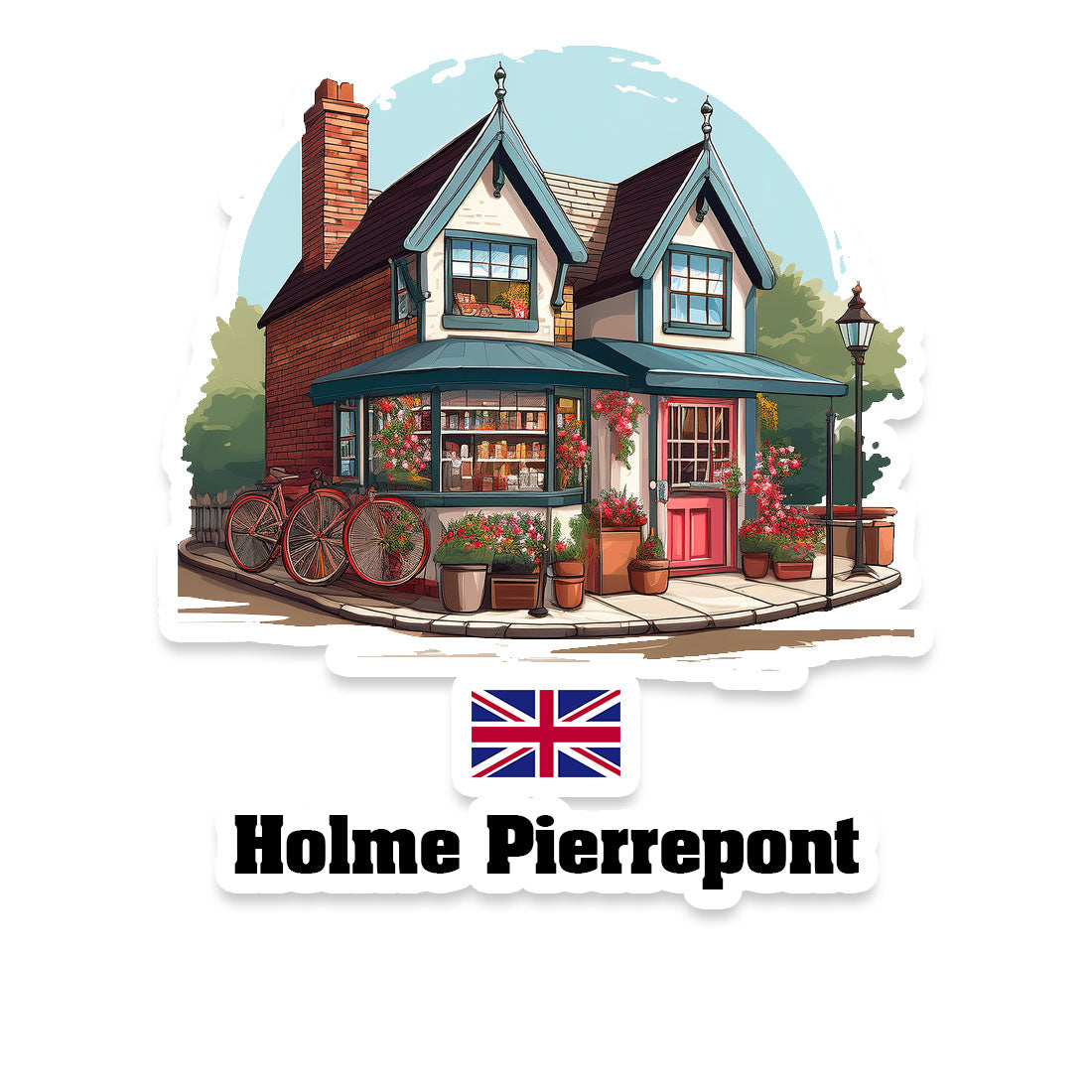 Holme Pierrepont Fridge Magnet