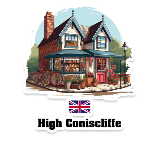 High Coniscliffe Fridge Magnet