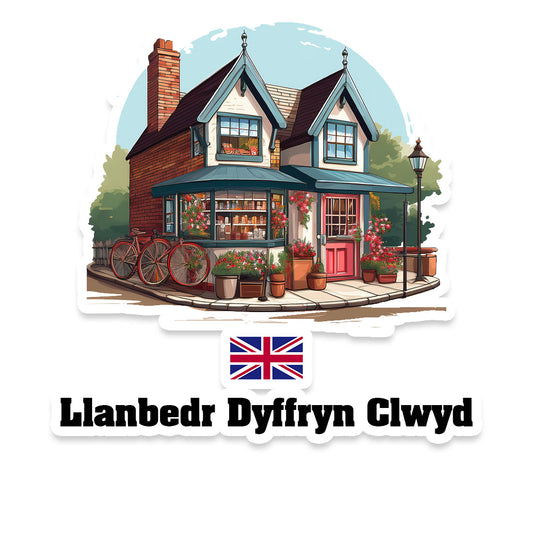 Llanbedr Dyffryn Clwyd Fridge Magnet