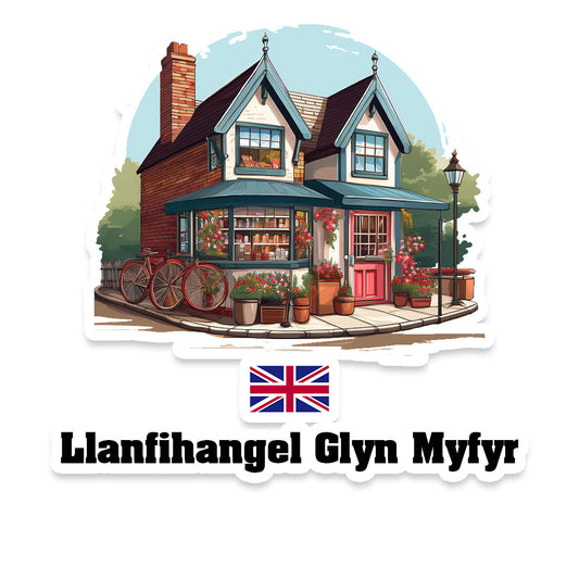 Llanfihangel Glyn Myfyr Fridge Magnet