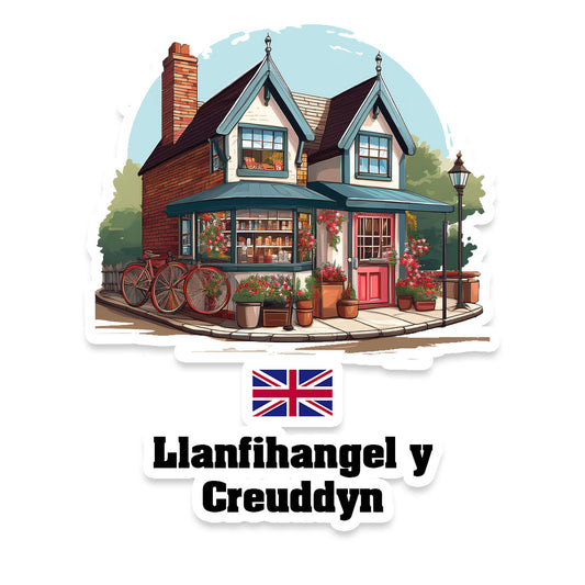 Llanfihangel y Creuddyn Fridge Magnet
