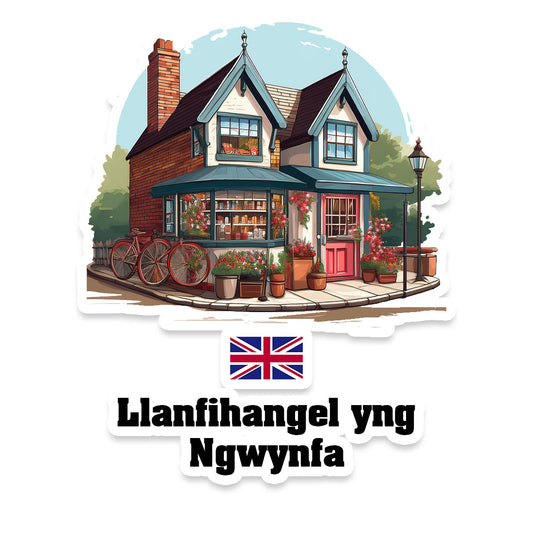 Llanfihangel yng Ngwynfa Fridge Magnet