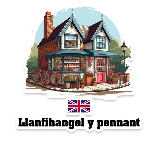 Llanfihangel y pennant Fridge Magnet