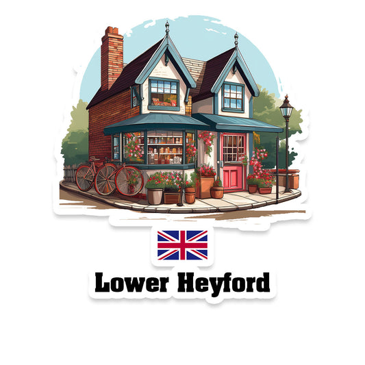 Lower Heyford Fridge Magnet