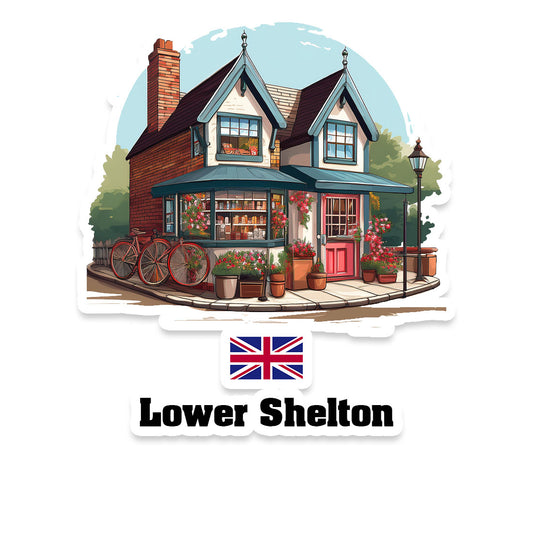 Lower Shelton Fridge Magnet
