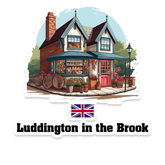 Luddington in the Brook Fridge Magnet