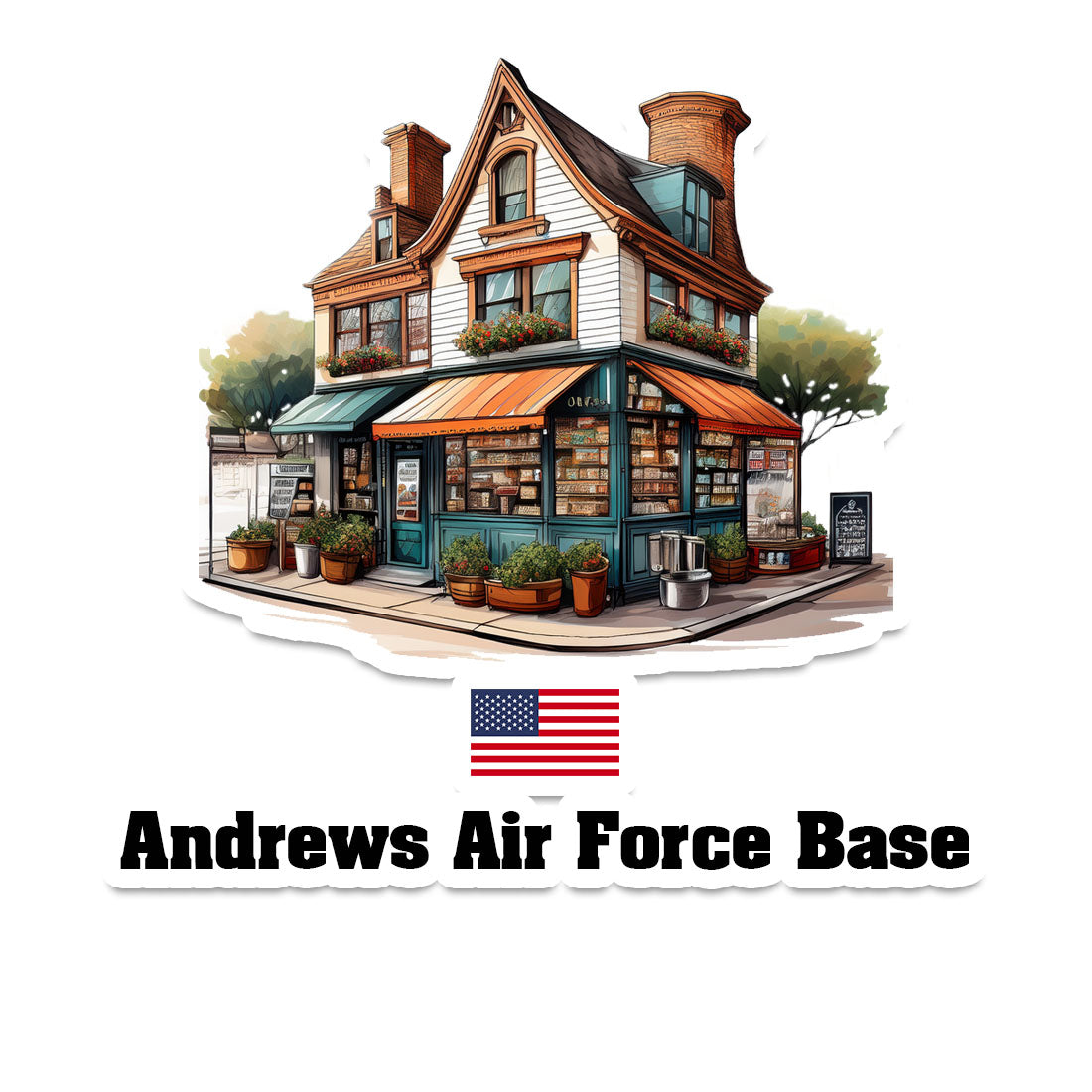 Andrews Air Force Base Fridge Magnet