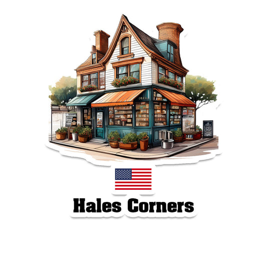 Hales Corners Fridge Magnet