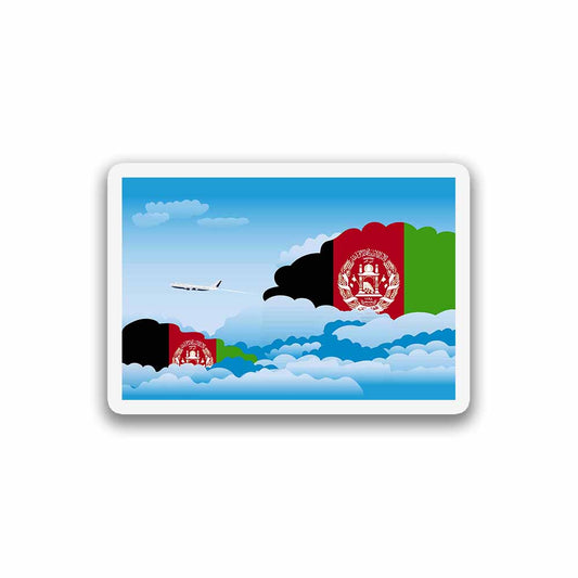 Afghanistan Day Clouds Magnet