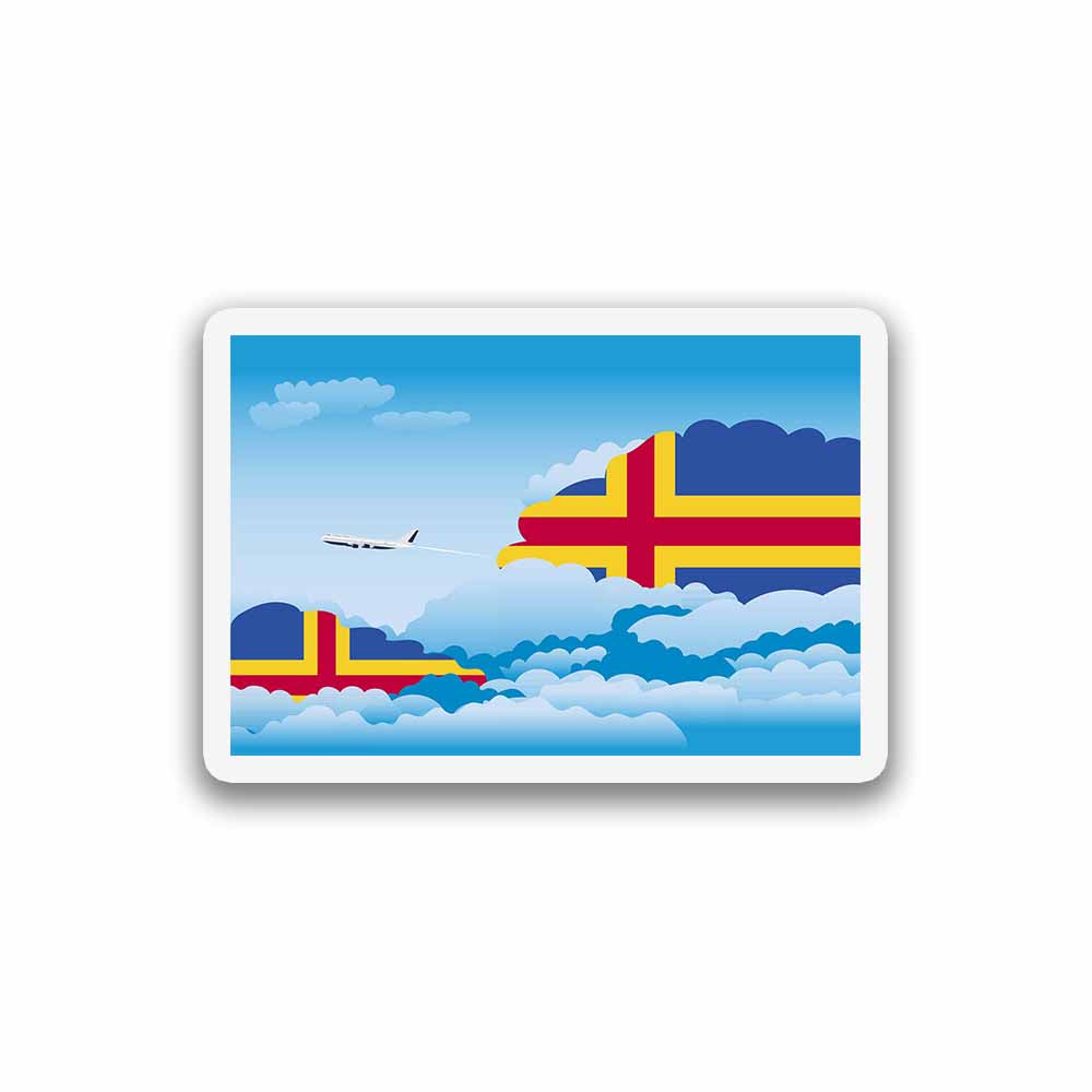 Aland Day Clouds Magnet