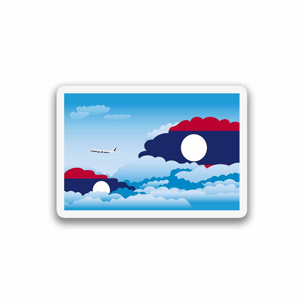 Laos Day Clouds Magnet