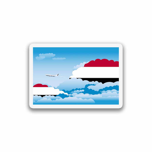 Yemen Day Clouds Magnet