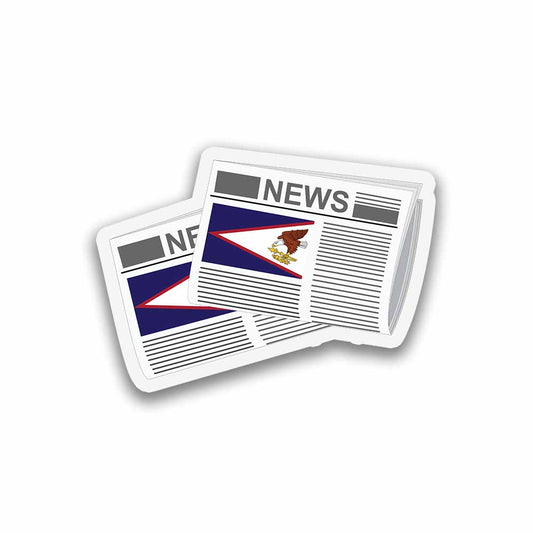 American Samoa Newspapers Fridge Magnet