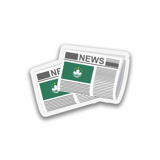 Macau Newspapers Magnet