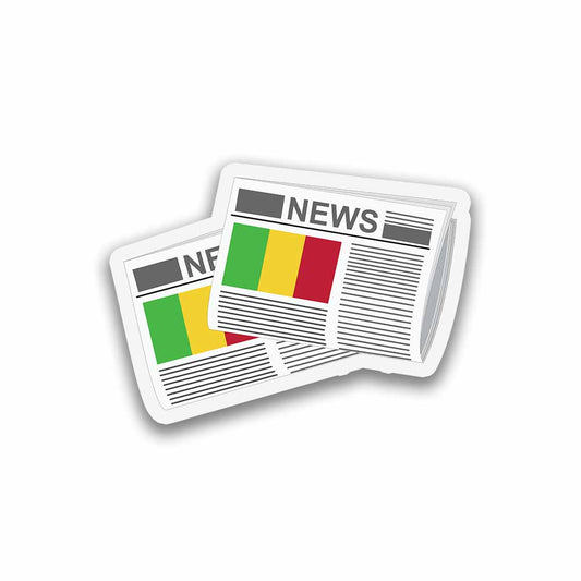 Mali Newspapers Magnet